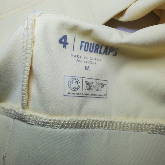 FOURLAPS Solo Bra Yellow Sz M - Picture 7 of 8